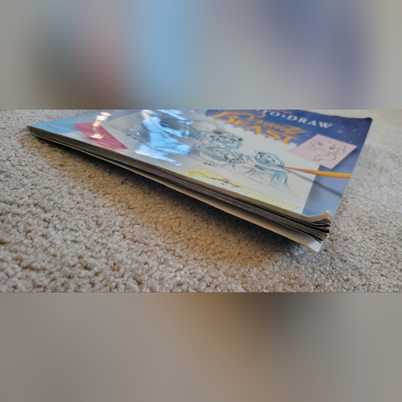 Vintage Walter Foster Disney's How to Draw Beauty and the Beast (1993, Trade Pap - Picture 8 of 12